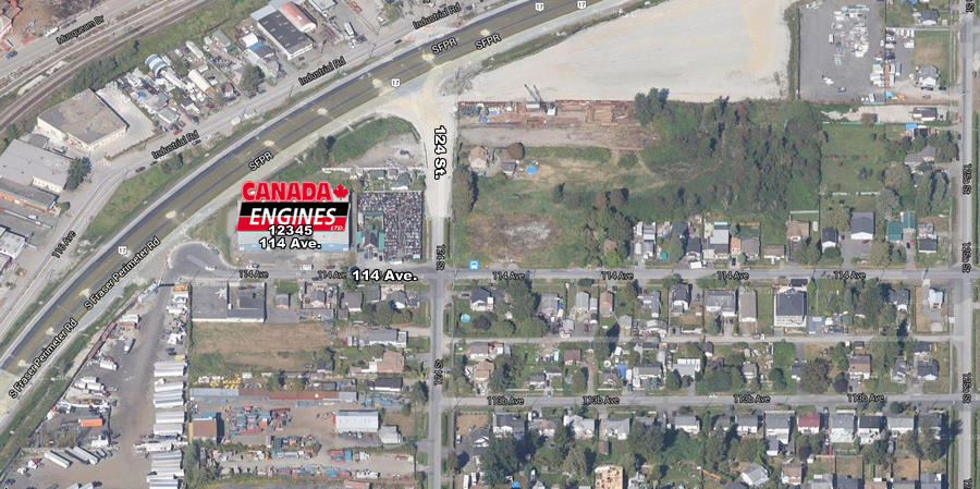 Click for bigger map to Canada Engines